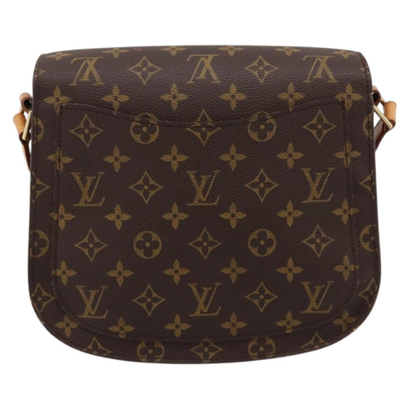LOUIS VUITTON Monogram Saint Cloud GM Shoulder Bag M51242 LV Auth ep16200A