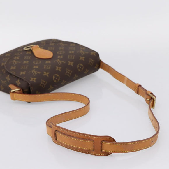 LOUIS VUITTON Monogram Saint Cloud GM Shoulder Bag M51242 LV Auth ep16200A