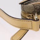 GUCCI GG Supreme Shoulder Bag PVC Beige Gold 201447 Auth ep16201-9