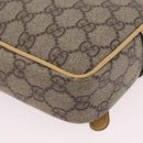 GUCCI GG Supreme Shoulder Bag PVC Beige Gold 201447 Auth ep16201-19