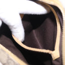 GUCCI GG Supreme Shoulder Bag PVC Beige Gold 201447 Auth ep16201-25