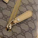 GUCCI GG Supreme Shoulder Bag PVC Beige Gold 201447 Auth ep16201-26