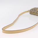 GUCCI GG Supreme Shoulder Bag PVC Beige Gold 201447 Auth ep16201-7
