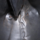 CELINE Chain Shoulder Bag Leather Black Gold Auth ep16204-23