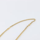 CELINE Chain Shoulder Bag Leather Black Gold Auth ep16204-9