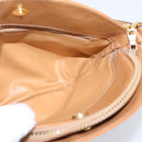 CELINE Macadam Canvas Shoulder Bag PVC Leather Brown Gold Auth ep16205A-19