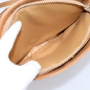 CELINE Macadam Canvas Shoulder Bag PVC Leather Brown Gold Auth ep16205A-23
