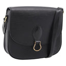 LOUIS VUITTON Epi Saint Cloud GM Shoulder Bag Black Noir M52192 LV Auth ep16207A-1