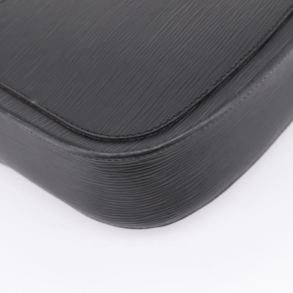 LOUIS VUITTON Epi Saint Cloud GM Shoulder Bag Black Noir M52192 LV Auth ep16207A