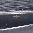 LOUIS VUITTON Epi Saint Cloud GM Shoulder Bag Black Noir M52192 LV Auth ep16207A-21
