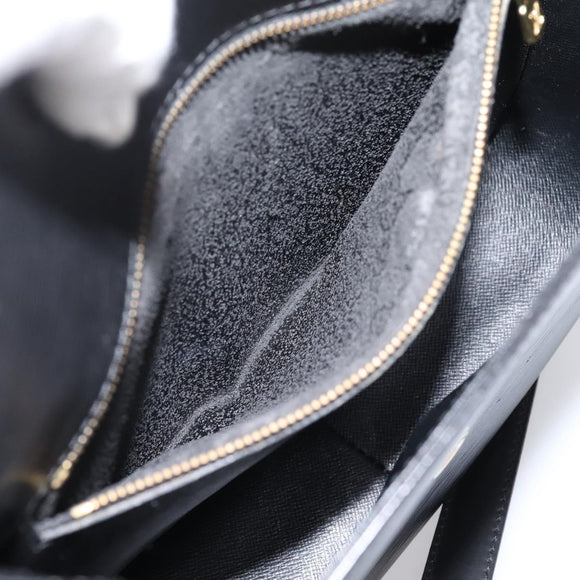LOUIS VUITTON Epi Saint Cloud GM Shoulder Bag Black Noir M52192 LV Auth ep16207A