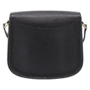 LOUIS VUITTON Epi Saint Cloud GM Shoulder Bag Black Noir M52192 LV Auth ep16207A-2