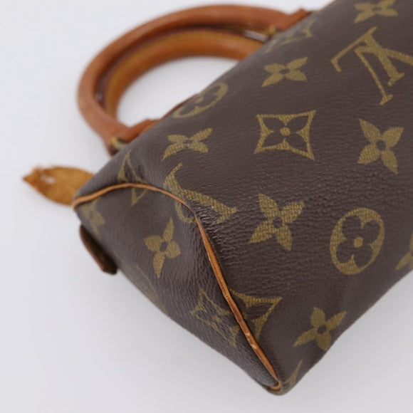 LOUIS VUITTON Monogram Mini Speedy Hand Bag M41534 LV Auth ep16208