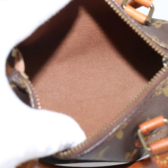 LOUIS VUITTON Monogram Mini Speedy Hand Bag M41534 LV Auth ep16208