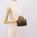 LOUIS VUITTON Monogram Mini Speedy Hand Bag M41534 LV Auth ep16208-18