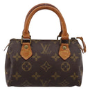 LOUIS VUITTON Monogram Mini Speedy Hand Bag M41534 LV Auth ep16208-13