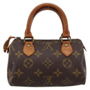 LOUIS VUITTON Monogram Mini Speedy Hand Bag M41534 LV Auth ep16208-2
