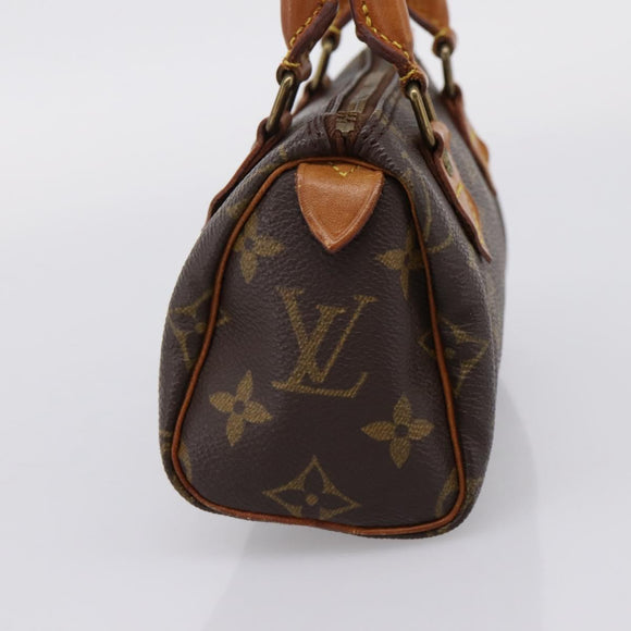 LOUIS VUITTON Monogram Mini Speedy Hand Bag M41534 LV Auth ep16208