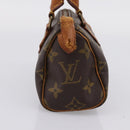 LOUIS VUITTON Monogram Mini Speedy Hand Bag M41534 LV Auth ep16208-4