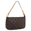 LOUIS VUITTON Monogram Pochette Accessoires Pouch M51980 LV Auth ep16209-1