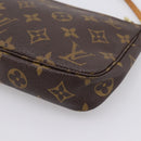 LOUIS VUITTON Monogram Pochette Accessoires Pouch M51980 LV Auth ep16209-17
