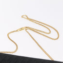 Christian Dior Trotter Canvas Chain Shoulder Bag Black Gold Auth ep16211-8