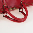 LOUIS VUITTON Epi Keepall 50 Boston Bag Red M42967 LV Auth ep16212A-9