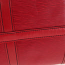 LOUIS VUITTON Epi Keepall 50 Boston Bag Red M42967 LV Auth ep16212A-16