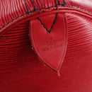 LOUIS VUITTON Epi Keepall 50 Boston Bag Red M42967 LV Auth ep16212A-21