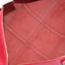 LOUIS VUITTON Epi Keepall 50 Boston Bag Red M42967 LV Auth ep16212A-11