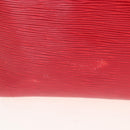 LOUIS VUITTON Epi Keepall 50 Boston Bag Red M42967 LV Auth ep16212A-4