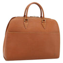 LOUIS VUITTON Epi Sorbonne Hand Bag Brown M54513 LV Auth ep16216A-1