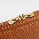 LOUIS VUITTON Epi Sorbonne Hand Bag Brown M54513 LV Auth ep16216A-17