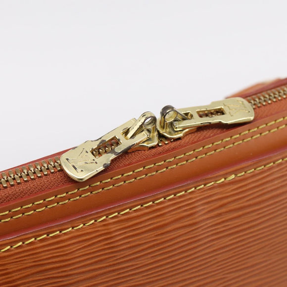 LOUIS VUITTON Epi Sorbonne Hand Bag Brown M54513 LV Auth ep16216A
