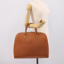 LOUIS VUITTON Epi Sorbonne Hand Bag Brown M54513 LV Auth ep16216A-25