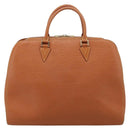 LOUIS VUITTON Epi Sorbonne Hand Bag Brown M54513 LV Auth ep16216A-2