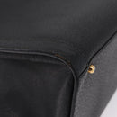 GUCCI Bamboo Hand Bag Leather Black Gold 002 1186 0260 Auth ep16218-15