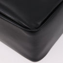 GUCCI Bamboo Hand Bag Leather Black Gold 000 2865 0575 Auth ep16220-13