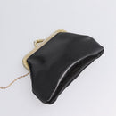 Christian Dior Hand Bag Leather 2way Black Gold Auth ep16221-26