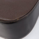 Burberrys Shoulder Bag Leather Brown Gold Auth ep16223-10