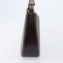 Burberrys Shoulder Bag Leather Brown Gold Auth ep16223-5
