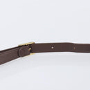 Burberrys Nova Check Shoulder Bag Canvas Beige Gold Auth ep16224-9
