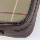 Burberrys Nova Check Shoulder Bag Canvas Beige Gold Auth ep16224-18