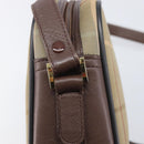 Burberrys Nova Check Shoulder Bag Canvas Beige Gold Auth ep16224-19