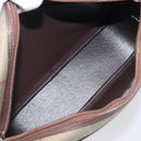 Burberrys Nova Check Shoulder Bag Canvas Beige Gold Auth ep16224-12