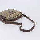 Burberrys Nova Check Shoulder Bag Canvas Beige Gold Auth ep16224-7