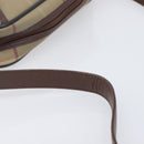 Burberrys Nova Check Shoulder Bag Canvas Beige Gold Auth ep16224-8