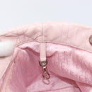 Christian Dior Lady Dior Hand Bag Leather Pink Silver Auth ep16226-21