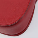 GUCCI Bamboo Hand Bag Leather Red Gold 000 1227 0633 Auth ep16228A-15