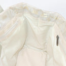 CHANEL New Travel Line Tote Bag Canvas Beige Silver CC Auth ep16230-18